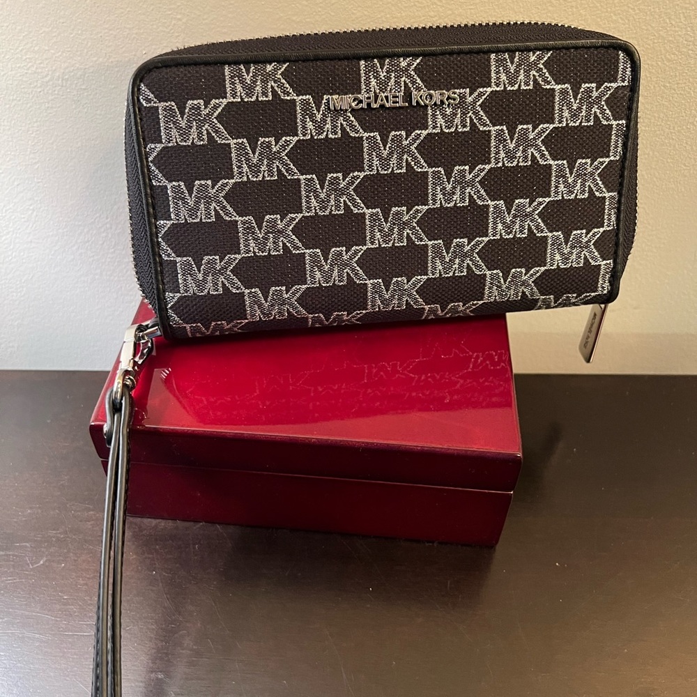 NWT Michael Kors Bags Michael Kors Jet Set Travel Wallet Phone Case - Picture 7 of 7